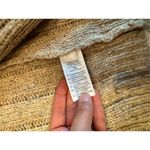 Madewell  Bubble-Sleeve Cableknit Cardigan Sweater size small chunky with pockets Photo 8