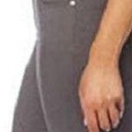 Calvin Klein Jeans Mid Rise Skinny Sateen Soft Pants Dark Grey Size 12 NEW Photo 1