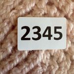 Fashionable Light Pink Knit Yarn Handmade Beanie Warm One Size #2345 Photo 4