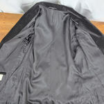 Ladies' Vintage Black Velvet Blazer Size 10 Short Photo 2