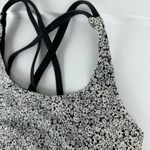 Lululemon Energy Bra Sz 6 Ditsy Daisy Black White Luxtreme Photo 8