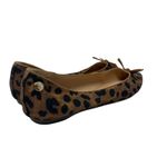 Schutz  Leopard Print Pointed Toe Ballet Flats Size 37 US‎ 7 Photo 5