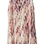 Heyson Multicolor Shift Dress Size Small NWT Pink Purple White Abstract Print Photo 0