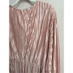 Boohoo NWTs  Occasion Pleated Light Pink Dress Photo 6