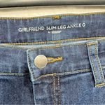 Chico's Chico’s Girlfriend Slim Leg Ankle Jeans Dark Wash Stretch Denim Size 0/4 Photo 6