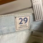 Free People ✨ LIGHT WASH SIDE CAR DENIM MINI SZ 29 SKIRT✨ Photo 7