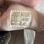 LANDS' END Women's Strappy Sandals Sz 9 Olive Floral Sticky Strap‎ Suede Upper Green Photo 3