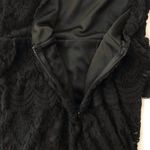 Pins & Needles Open Back Peplum Lace Dress Cut Out Sleeveless Mini Black Photo 13