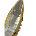 Iceware Gold Metallic Animal Print Insulated Wine Lunch Bag Chain Handles NWOT Photo 3