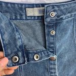 Brandy Melville Snap Front Denim Skirt Size 27 Jean Mini Skirt Photo 2