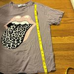 Free People Daydreamer Rolling Stones Leopard T-Shirt Photo 7