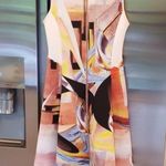 Clover Canyon 💕💕 Neoprene Scuba Geometric Dress Photo 7