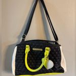Betsey Johnson  Neon Yellow Heart Purse Photo 0