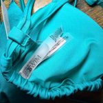 Victoria's Secret Elegant Victoria Secret Teal Bikini Y2K Top Women's Swimsuit XL NWT bling Photo 7