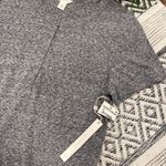 Caslon NWT Gray  Henley Tee Shirt Photo 1