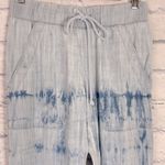 Bella Dahl  blue chambray tie dye jogger pants XS Photo 2