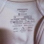 Patagonia Capilene 3 Cream Long Sleeve Quarter-Zip Top Women’s Medium Photo 8