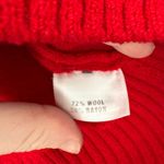 St. John Sport Women’s P Wool Blend Red Cropped Tank Photo 2