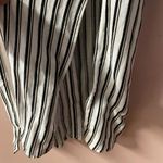 BCBGMAXAZRIA  White Striped Long Sleeve Maxi Shirt Dress Size XXS NWT Photo 4