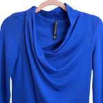 W118 By Walter Baker  Royal Blue Cowl Neck Dress Photo 2