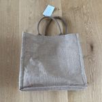The Little Market Tote Bag Jute Celebrate Women One Size Beige White Tan Photo 2