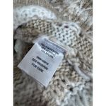 Kensie V-Neck Textured Knit Pullover Sweater Neutral Beige Cream Fall Women's S Photo 2