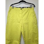 Boden Richmond Ankle Pant‎ Womens Lime Green 8P Photo 3