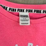 Victorias Secret Pink Hot Pink Oversized Sweatshirt Size S Photo 1