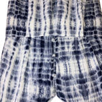Three Pink Hearts 509.  blue tie dye romper size XL Photo 2
