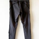 BSP Better Sports Performance Gray Sport Leggings Medium Mesh Inset Cropped New! Photo 1