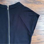 Y.A.S. • Cisley V Neck A Line Dress black cap sleeve lbd fit & flare ASOS Photo 13