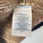 Lands’ End Ski Fair Isle Turtle Neck Sweater Wool Alpaca Cabin Fisherman Holiday Blue Size L Photo 8