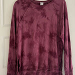 JoyLab  Long Sleeve Purple Tie-Dye Photo 0