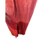 Solace London Red Burgundy Sequin One Shoulder Mock Neck Yara Gown size US 4 Photo 14