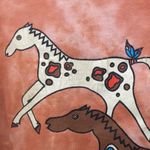 FINAL MARKDOWN Ladies’ Buffalo Billie’s Wild West Art Wear Tee (M) Size M Photo 2