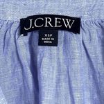 J.Crew  100% Linen Cabana Maxi Dress Long Sleeve Sz XS petite Photo 3