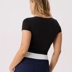 Aerie Offline by Pink Real Me Square Neck Tee Women’s Size M Crop Top Photo 8