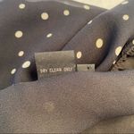 Cynthia howie|| Black/white polka dot silk skirt Size 10 Photo 4