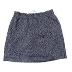 J.Crew Womens Bunch Waist Skirt Sz 8 Herringbone Tweed Wool Blend Gray NWT $79 Photo 2