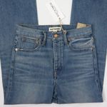 Madewell NEW made in USA Rivet & Thread Cali Demi-Boot Jeans in Shetland Was, 26 Photo 9