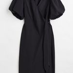 H&M Puff Sleeve Wrap Dress Photo 0