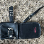 Vegan Sacchetto Mini Black Woven Leather Crossbody Bag By Tokyo Bay Photo 0