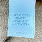 J. Jill Ponte Knit Cardigan Blazer Jacket Caramel Tan Women XL Tall One Button Tan Photo 5