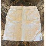Banana Republic  Linen Pencil Skirt Women 14 Spring Beach Cruise Easter Vacation Photo 0
