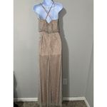 Adrianna Papell  Beaded‎ Gown Maxi Dress Sleeveless Formal Party Cocktail Size 2 Photo 7