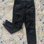 American Eagle Outfitters Black Ripped Jeans Photo 0