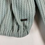 Hollister NWT  Womens XS Waffle Knit Tie Front Long Sleeve Top Cutout Back Photo 6