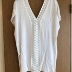 Kona Sol  Swim Coverup White Lace Small Photo 1