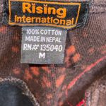 RISING INTERNATIONAL NEPAL HOODIE LONG JACKET Brown Size M Photo 3