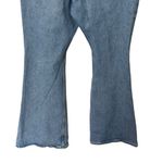 Levi's Levi’s 70s High Flare Jeans Size 31 Light Wash Distressed Raw Hem High Rise Photo 6